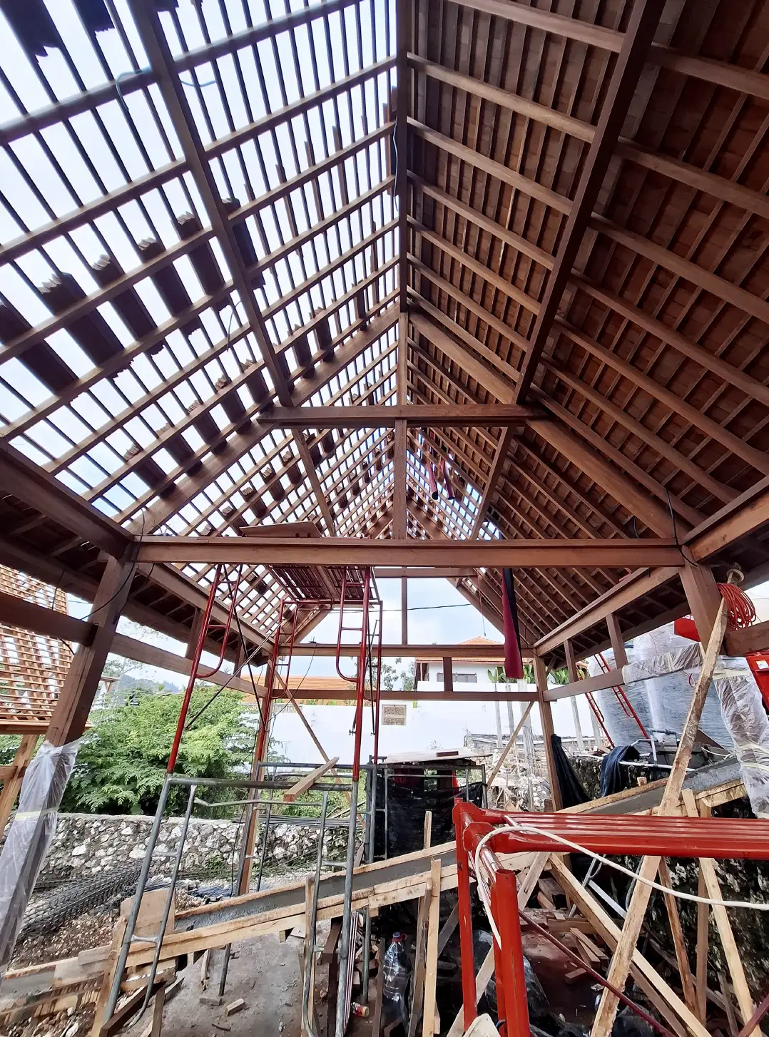 Villa 1 ( Instalation Roof )