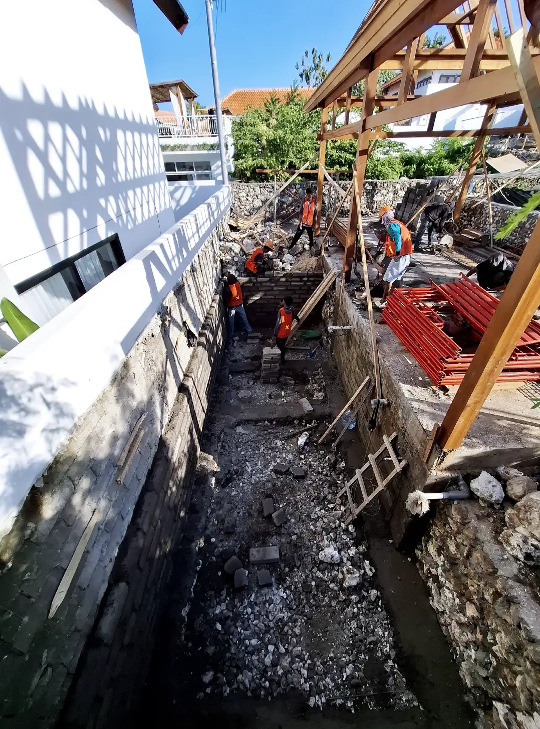 Villa 2 ( Formwork Pool and Pump Room)