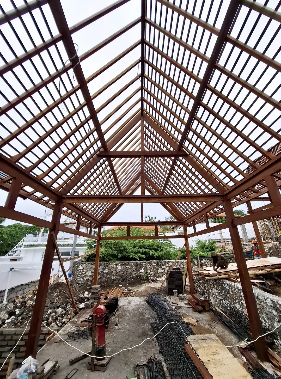Villa 2 ( Instalation Rafter Roof )