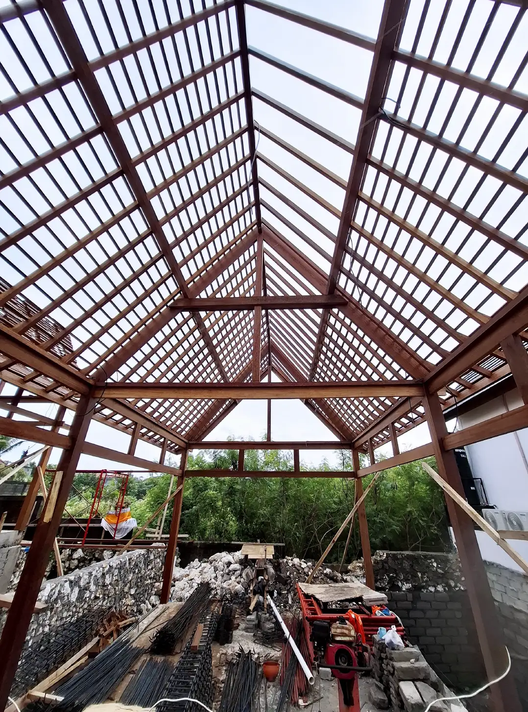 Villa 2 ( Instalation Rafter Roof )