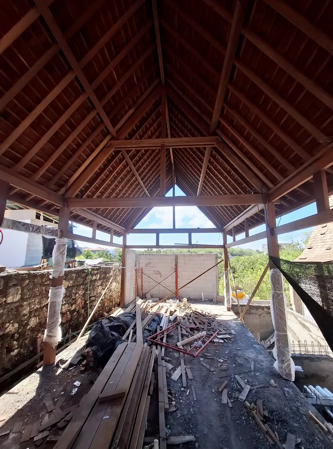 Villa 1 ( Intsalation Brick Bathroom )