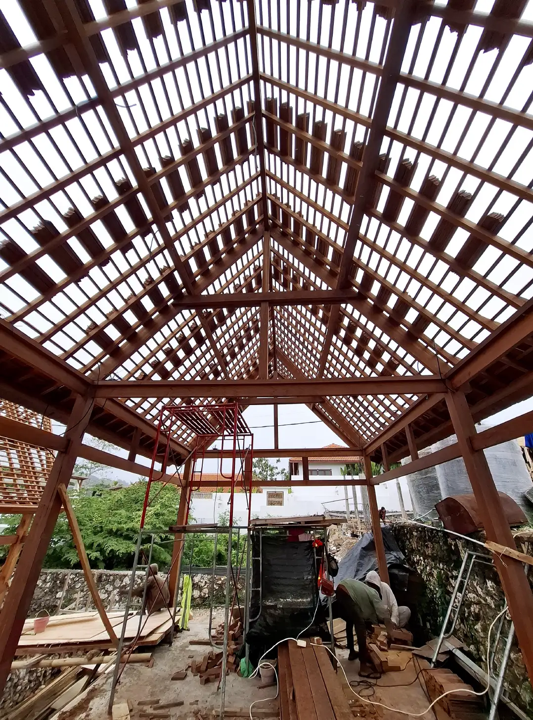 Villa 1 ( Instalation Roof )