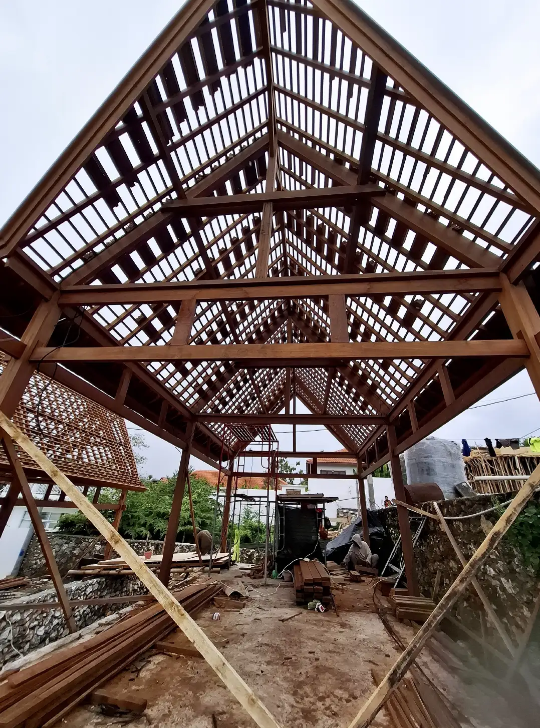 Villa 1 ( Instalatiom Roof )