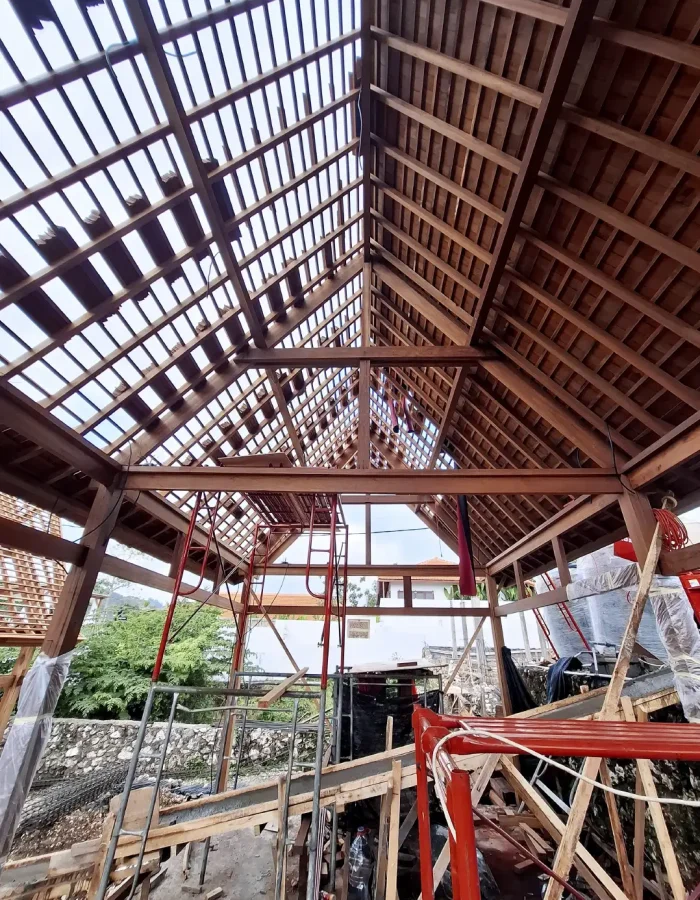 Villa 1 ( Instalation Roof )