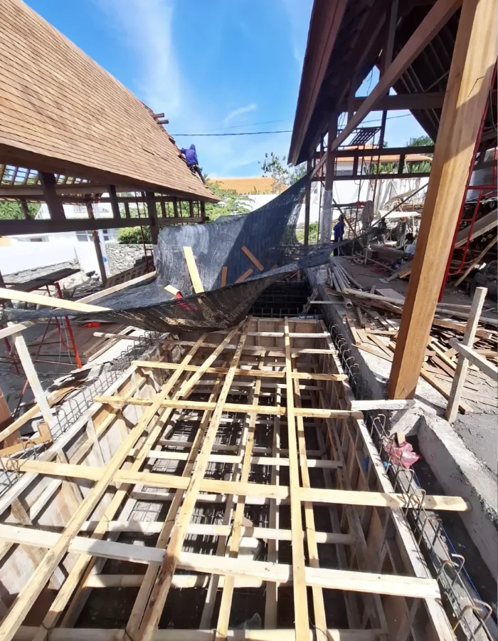 Villa 1 ( Formwork Pool and Poomroom )