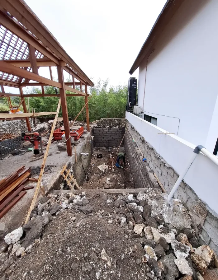 Villa 2 ( Form Work Pool and Pump Room )