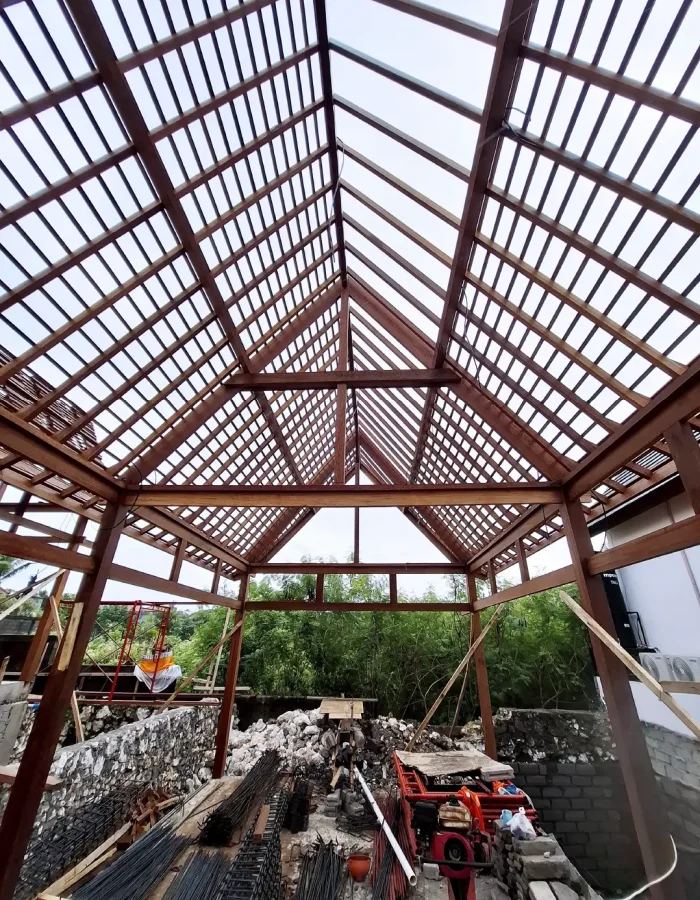Villa 2 ( Instalation Rafter Roof )