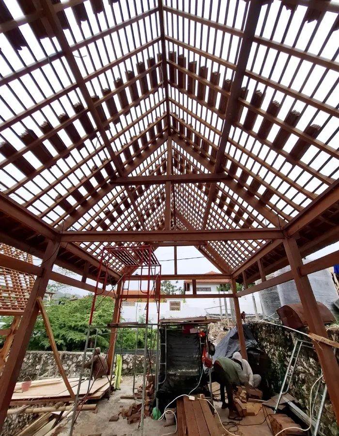 Villa 1 ( Instalation Roof )