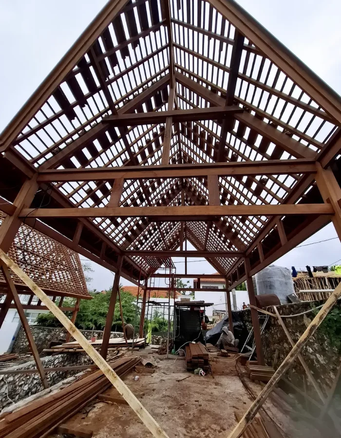 Villa 1 ( Instalatiom Roof )